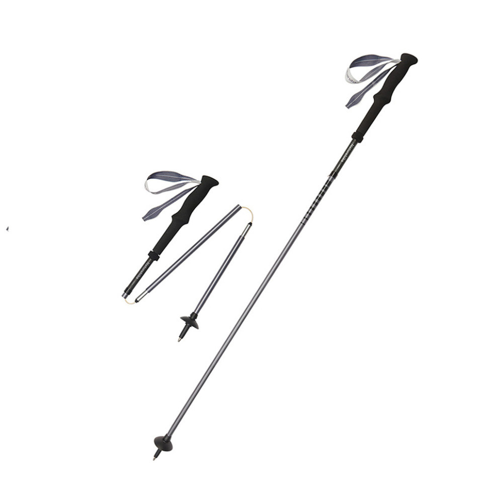 Трекінгова палиця Naturehike CNK2450DS017, 35-110 см, чорна Київ - фото 5