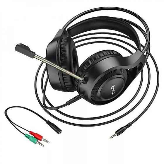 Навушники HOCO W106 Tiger gaming headset Black (6931474789297) Киев