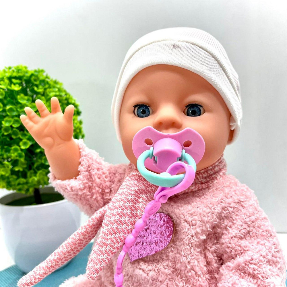 Пупс функціональний Чудо Малюк 7 функцій пляшечка соска горщик в комплекті 33см Вид 2 (YL2435A-A-B-I-DM) Чернигов - изображение 8