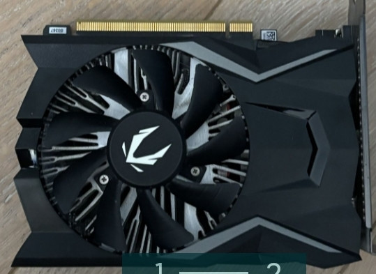 Видеокарта: GTX 1650 4Gb. Zotac. Киев - изображение 1