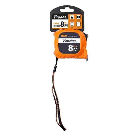 Рулетка на катушке, конец из нержавеющей стали, TINY 8м/25мм, DIY-MT30-0825/K Киев