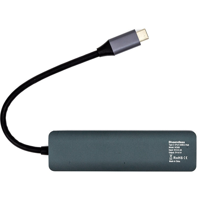 Концентратор USB Type-C Blueendless Grey (CA913435) ( Сірий ) Харків - фото 1