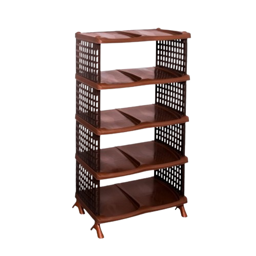 Полиця для взуття 49*31,5*90,5см Ротанг коричневий ELIF Житомир - фото 1