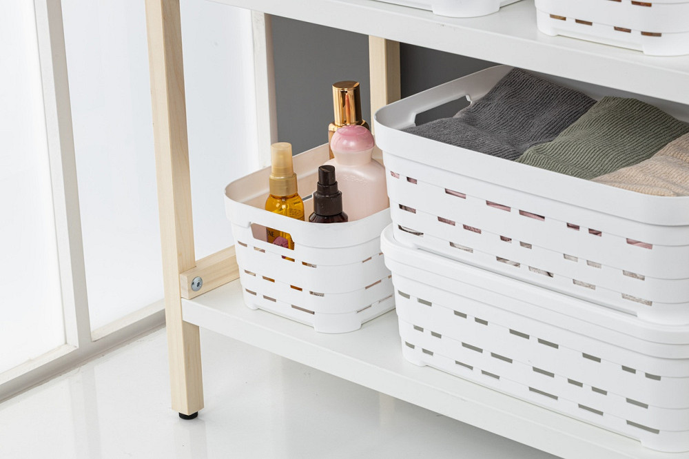 Кошик Idea Home 00615 Pyramid White 8.2 л (00615 White) (7180077) Київ - фото 4