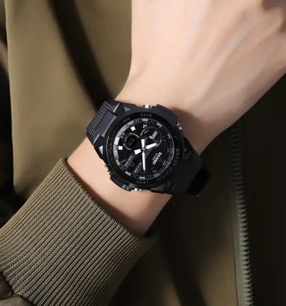 Годинник чоловічий наручний спортивний Skmei 2105 (Чорний) Вінниця