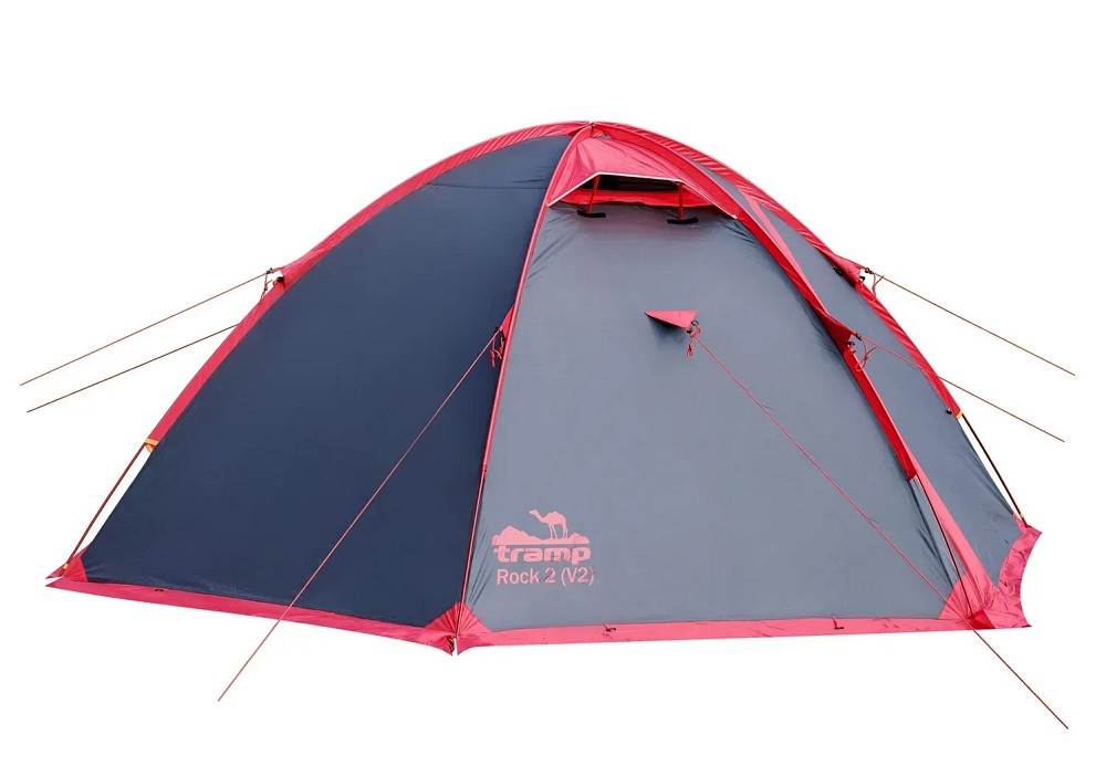 Палатка Tramp ROCK 3 (V2) серая Киев - изображение 1