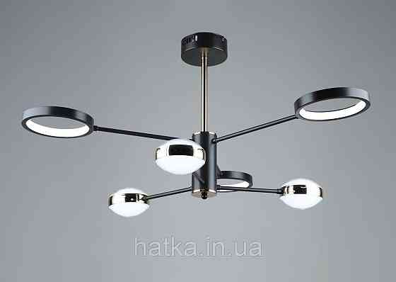 Люстра светодиодная акриловая Sirius B YH872/3+3 COFFEE+GD Киев