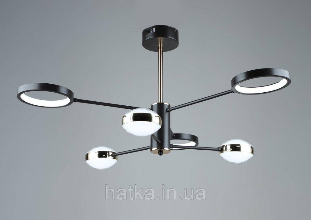 Люстра светодиодная акриловая Sirius B YH872/3+3 COFFEE+GD Киев - изображение 1