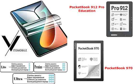 Полиуретановая пленка HyperClear Guard для PocketBook 912, 970 Киев