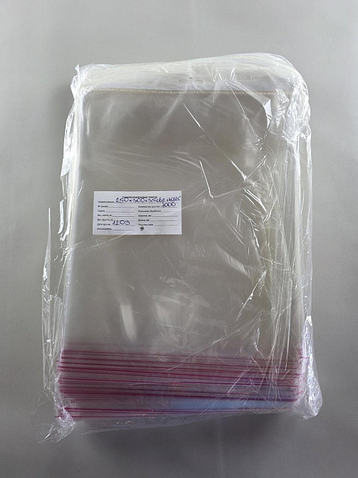 Пакет з еврослотом і липкою стрічкою 25см 30см 25мк (1000шт) Харків - фото 3