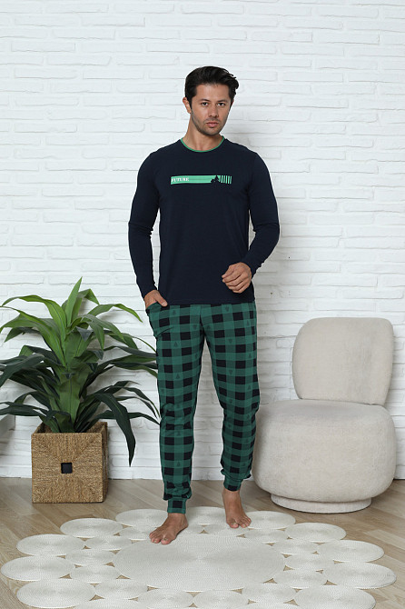 Чоловічий комплект зі штанами в карту — Future Tom John 93535 XL Київ - фото 1