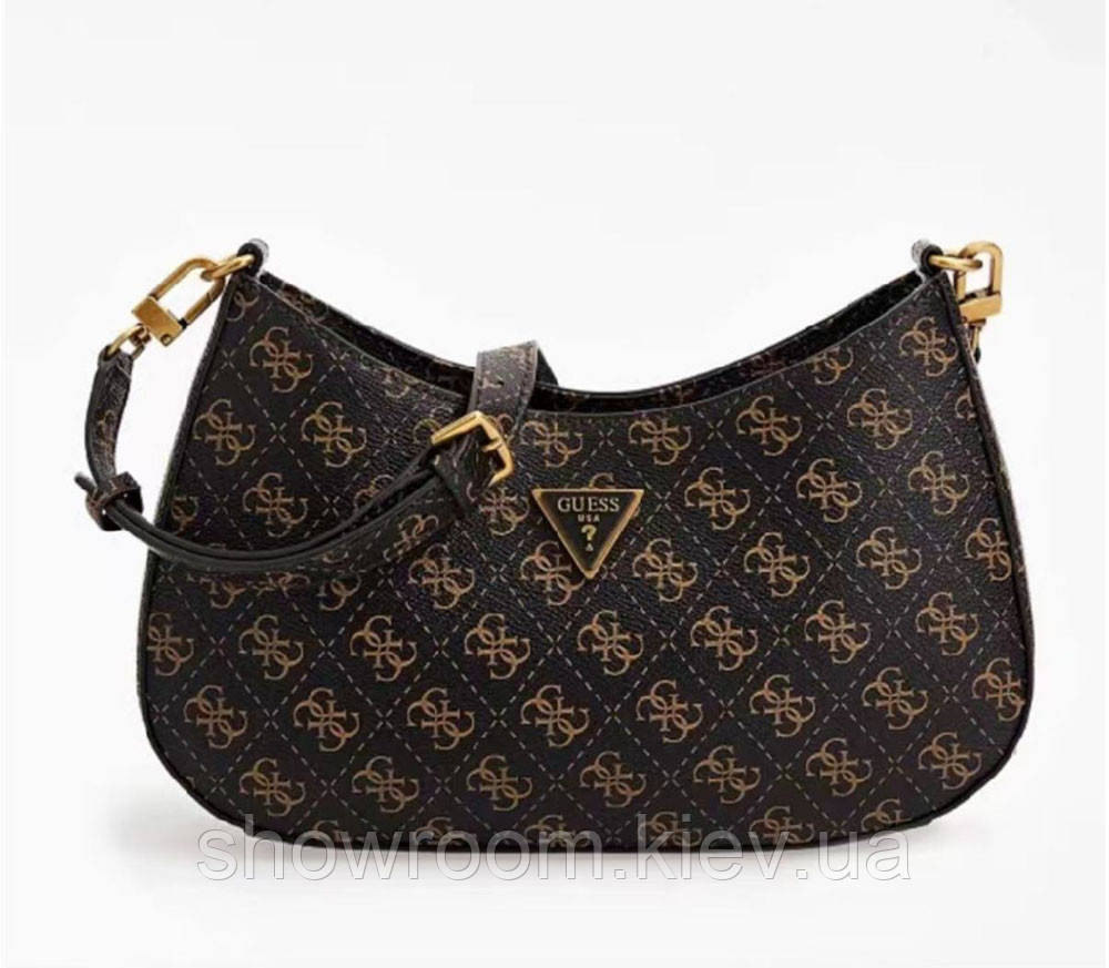 Жіноча сумочка на плече Guess (H7-13) brown Київ - фото 2