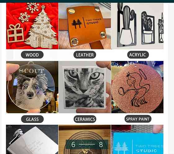 Лазерний гравер TWOTREES TS2 на 10 Вт-автофокус/ Київ