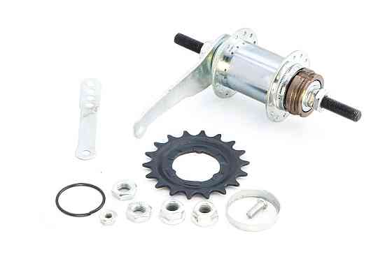 Втулка заднього колеса велосипеда (36 спиць, ножні гальма, черв'ячна, + зірка) Мукачево