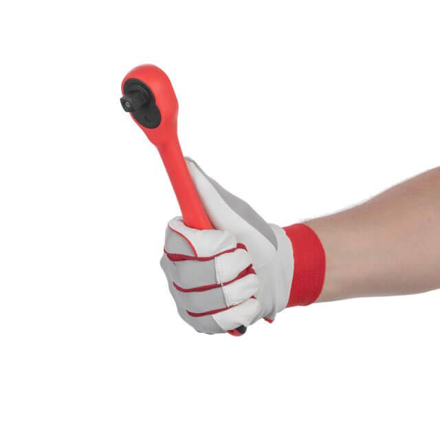 Рукоятка із храповим механізмом на 72 зуба 1/2" Cr-v (Professional) INTERTOOL HT-2113 Київ - фото 6