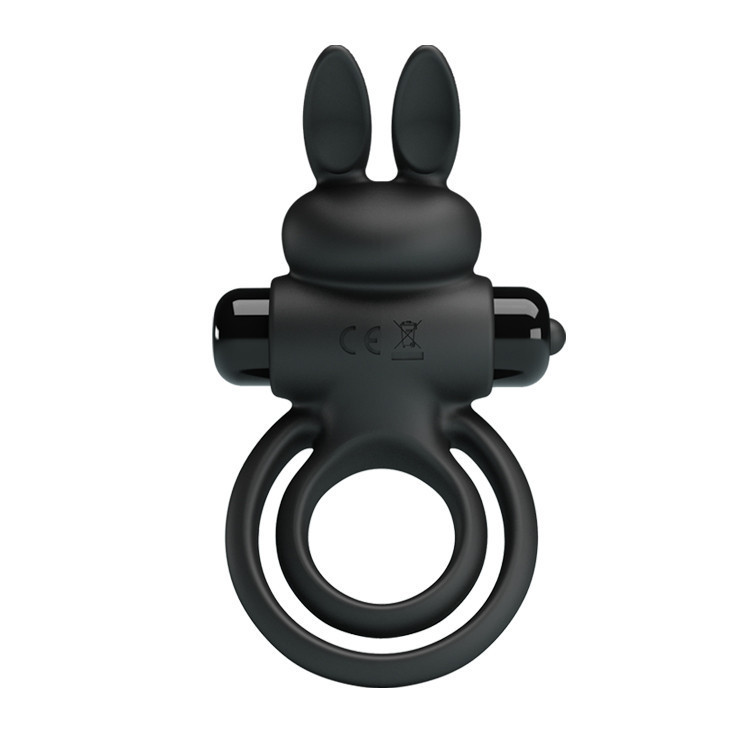 Ерекційне кільце - Pretty Love Vibrant Penis Ring III Black Sex Aura Київ - фото 10