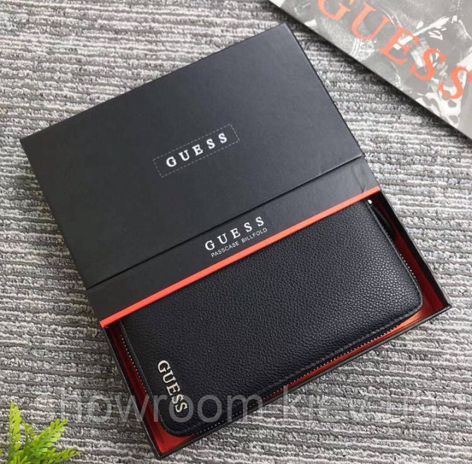 Мужской кошелек Guess (1860) black Киев - photo 1