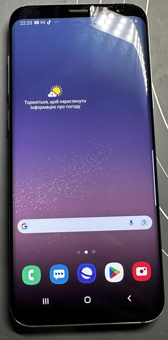Смартфон Samsung Galaxy S8 Plus Silver Киев - изображение 1