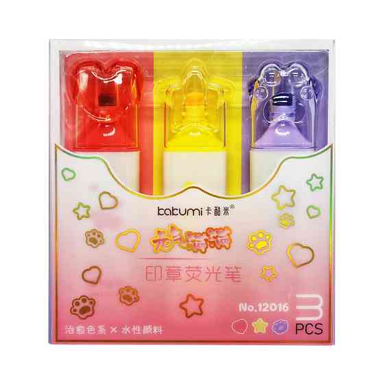 Набор фломастеров-печатей 