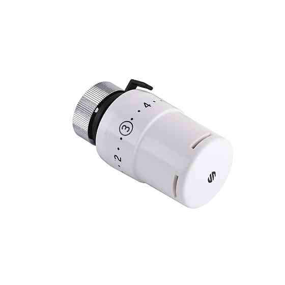 Набор Краны радиаторные прямые ARCO 1/2″ подача + обратка + термоголовка KCT02 М30 (000004853) Киев