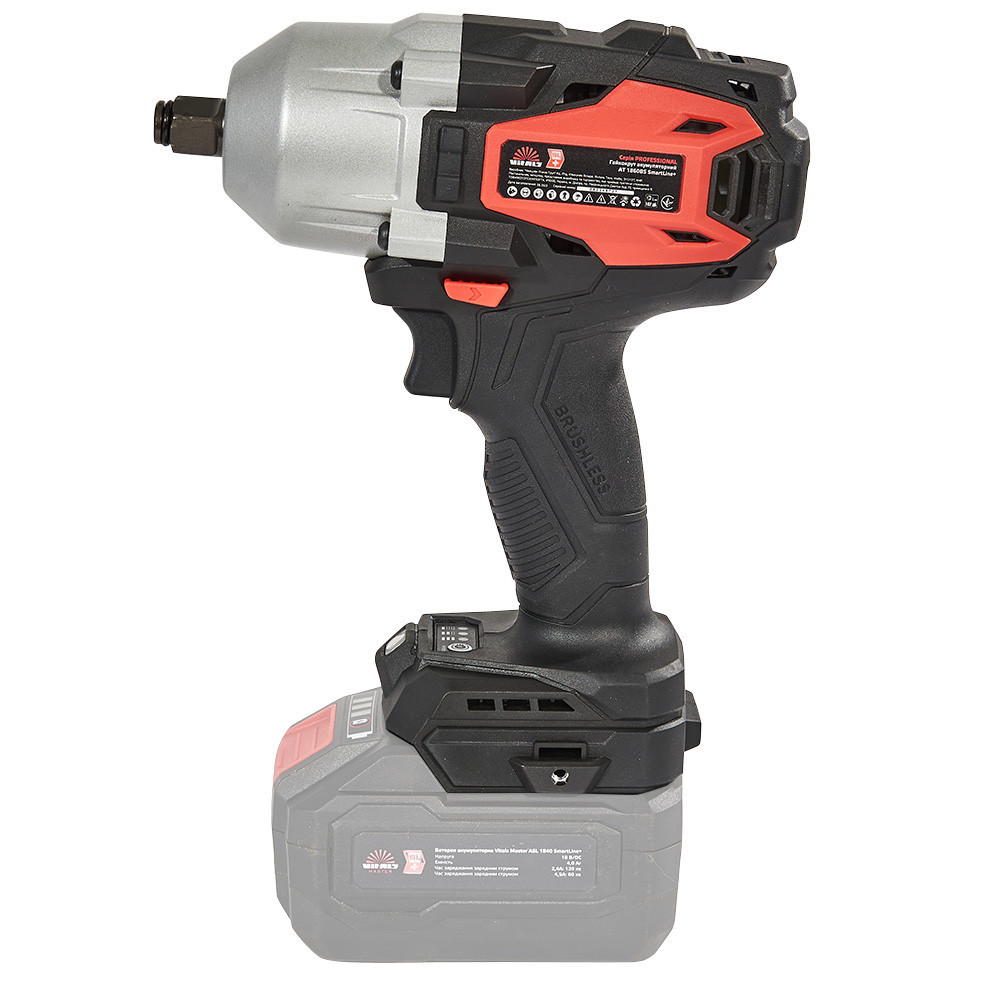 Гайкокрут акумуляторний Vitals Professional AT 1860 BS SmartLine+ Харків - фото 9