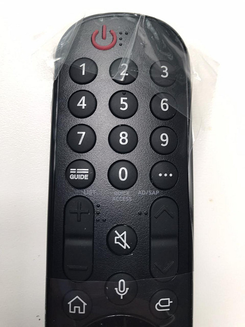 Пульт LG черный оригинальный bluetooth смарт голосовой MR22GN  для тв LG телевизора универсальный Каменское - изображение 3