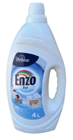 Гель для стирки Deluxe Enzo White для белой 4 л 100 стирок Львов - изображение 1