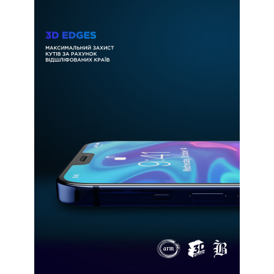 Стекло защитное Armorstandart Supreme Black Icon 3D Apple iPhone 11/XR (ARM59211) Винница - изображение 7