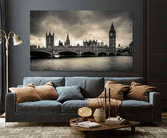 Картина холст в гостиную / спальню  Лондон   MLP_171 60x100 см Киев
