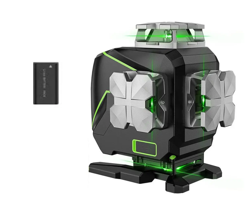 Лазерный уровень нивелир Huepar S04CG Premium откалиброванный (1 аккумулятор) Винница - изображение 1