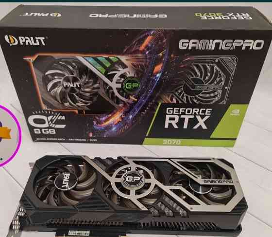 Відеокарта: Palit RTX 3070 Gaming Pro. Київ