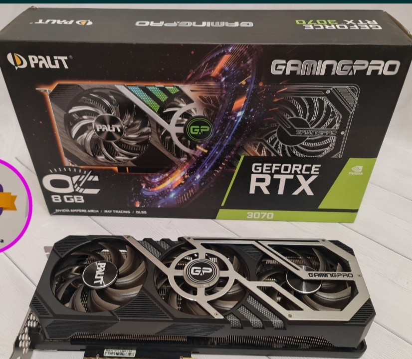 Відеокарта: Palit RTX 3070 Gaming Pro. Київ - фото 3