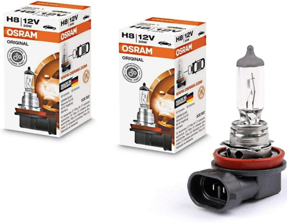 Галогенні лампи для протитуманних фар OSRAM H8 12V 35W (64212) — Оригінальна якість Київ