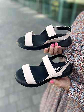 teona Босоніжки жіночі TEONA 290 пудра (літо, шкіра натуральна) (5246) Коломия