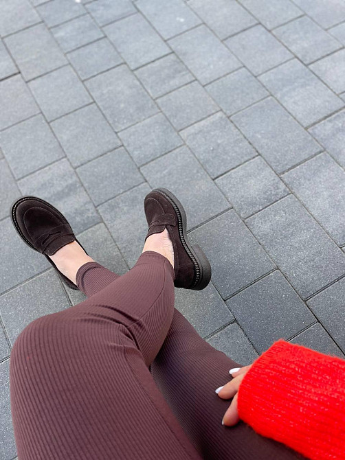 Zemira Туфлі жіночі ZEMIRA Астра/миндаль шоколадні (весна-осінь, замша натуральна) (5797) Коломия - фото 2