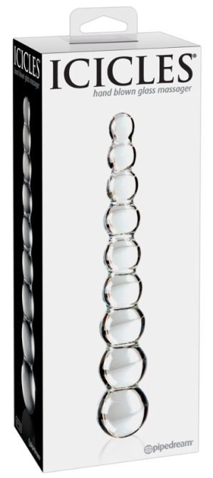 Стеклянный фаллос-ёлочка L 225mm Sex Aura Киев - изображение 2
