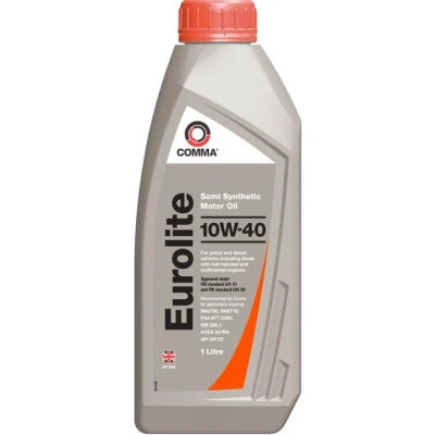 Моторна олива Comma EUROLITE 10W-40-1л (EUL1L) Вінниця - фото 1
