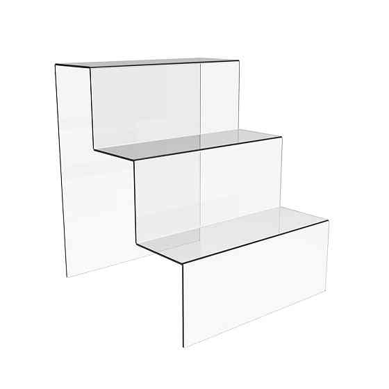 Товарна гірка EKOSTAR на 3 сходинки з акрилу 200х210х240 Київ