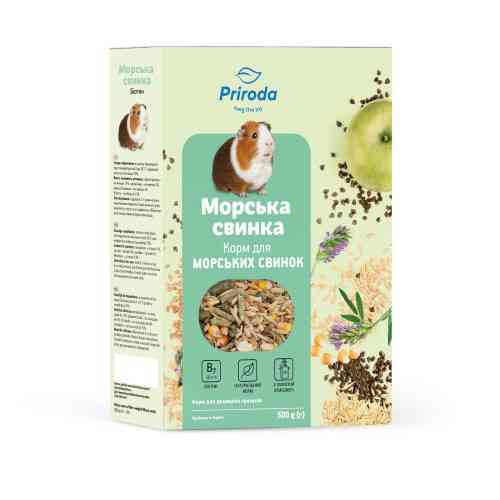 Корм Природа Морська свинка Біотин для морських свинок 500 г Київ