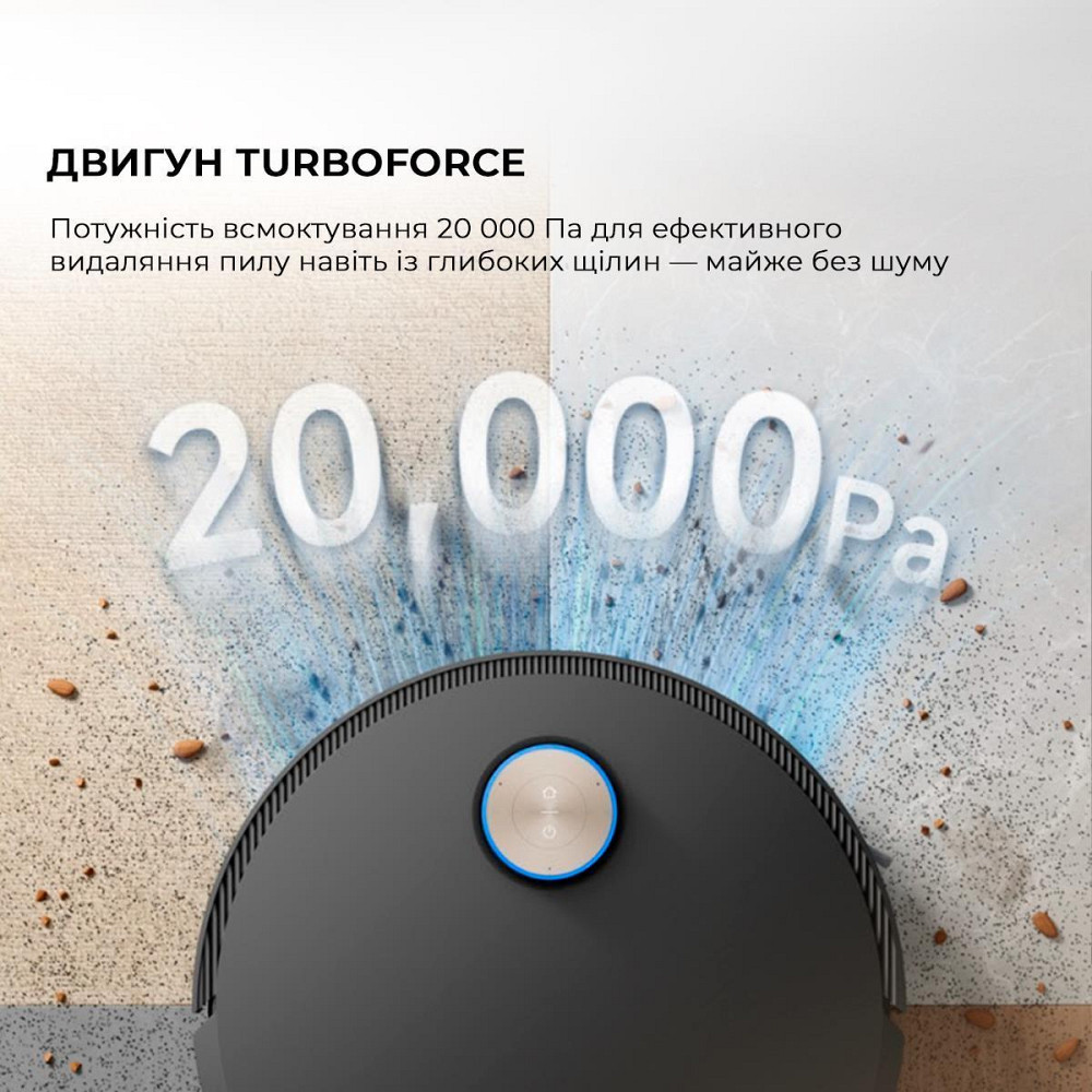 Робот-пилосос Dreame X50 Master (RLX86CE-1) ( Black ) Харків - фото 4