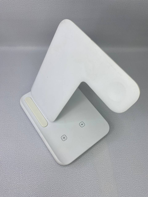 Бездротове зарядний пристрій Wireless Charger 3в1 для iPhone, Apple Watch, AirPods біле Б/В Київ - фото 7