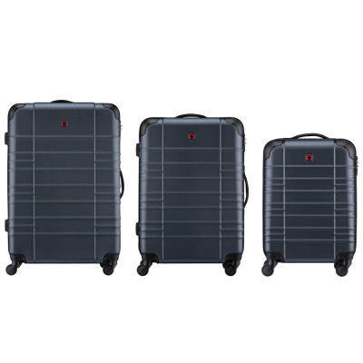 Набір валіз Wenger Amplar 3 в 1 (S,M,L) пластик, 4 колеса, синій (653150) Вінниця - фото 3