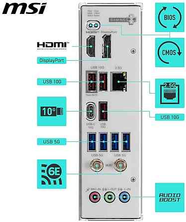 Материнська плата MSI B850 GAMING PLUS WIFI 1 шт. NEW! Харків