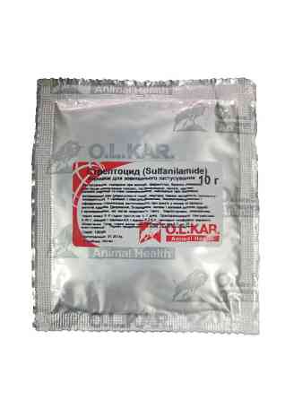 Стрептоцид 99% порошок 10 г O.L.KAR Винница