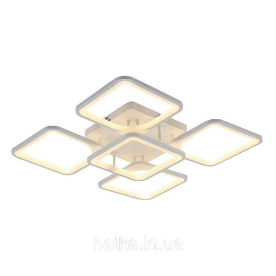 Люстра светодиодная акриловая 6112-5 WT 86W Киев