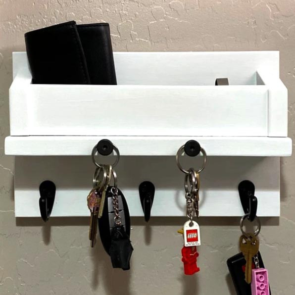 Ключниця дерев'яна "Осгорд 3" зефір Миколаїв - фото 1