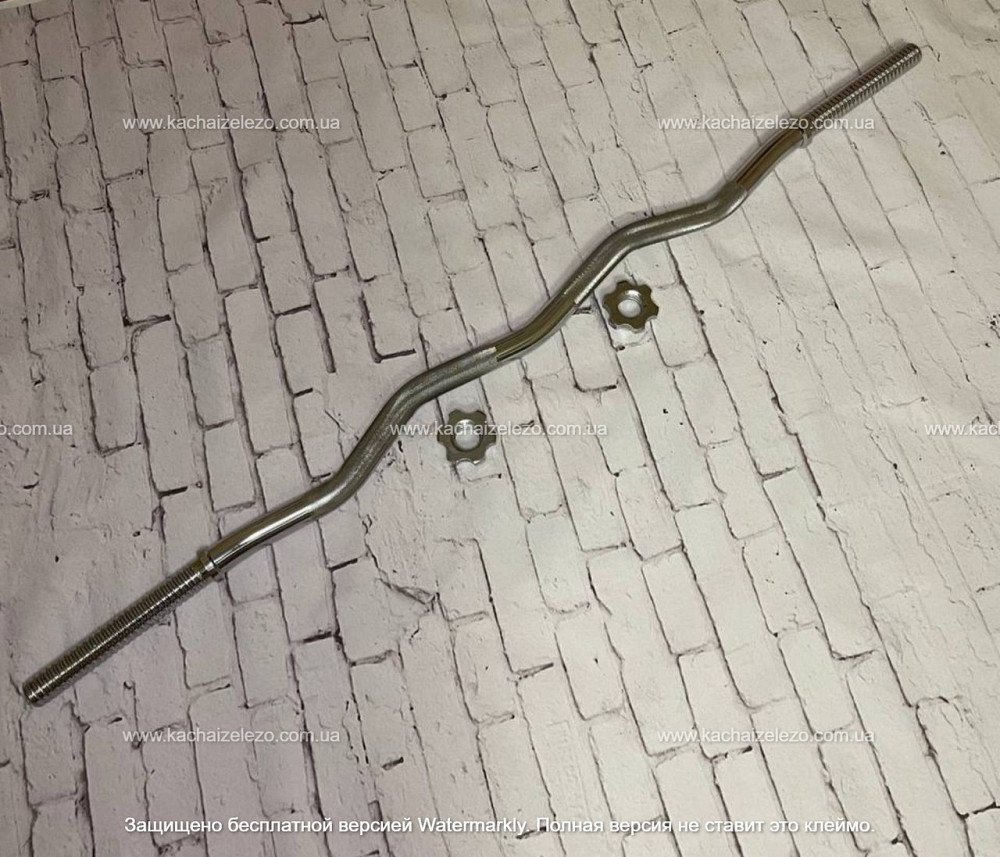 Штанга наборная + W-образный гриф с гантелями 140 кг Гантели, гири, штанги и диски ударостойкий пластик Киев - изображение 7