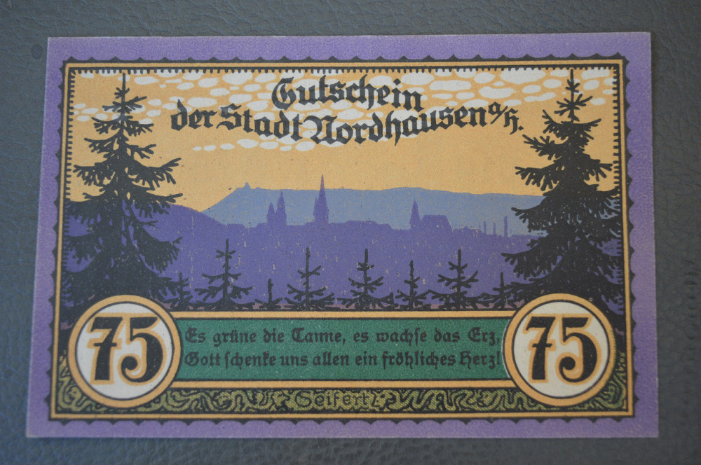 Німеччина. Нотгельд. 75 Pf ( 13 ) Полтава - фото 1