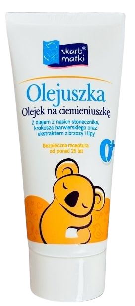 Олія дитяча для тім'ячка антисебурейна від молочних скоринок у новонароджених і до 2 - 3 років Skarb Matki 30 мл Кривий Ріг - фото 1