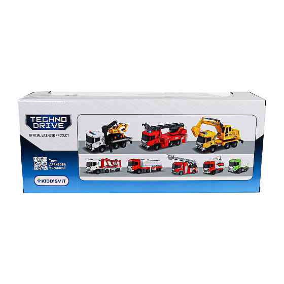 Автомодель серії Large Truck – Автоцистерна Scania (світло, звук) Днепр